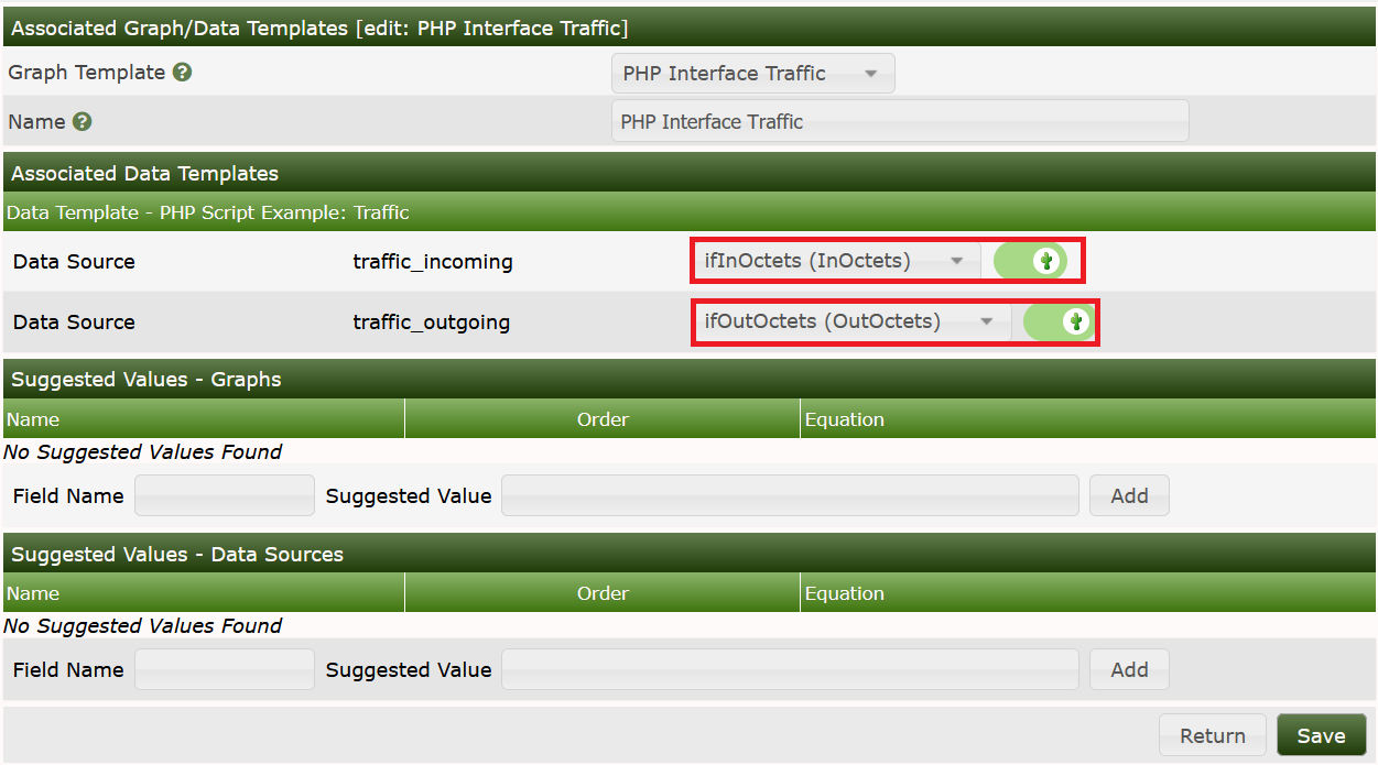Script Data Query - Graph Template 17
