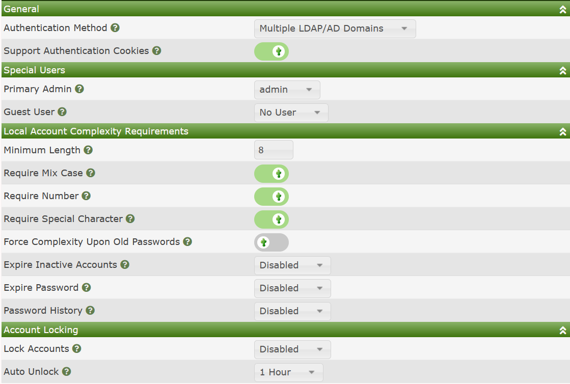 Multiple LDAP/AD Domains