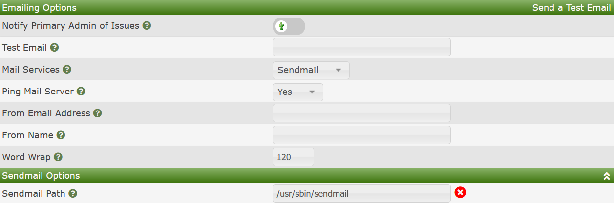 Sendmail Binary