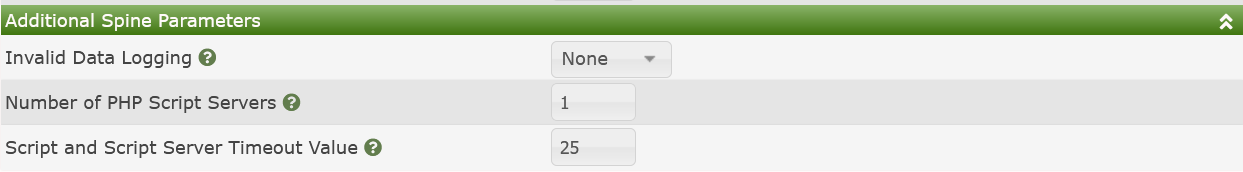 Additional Spine Parameters