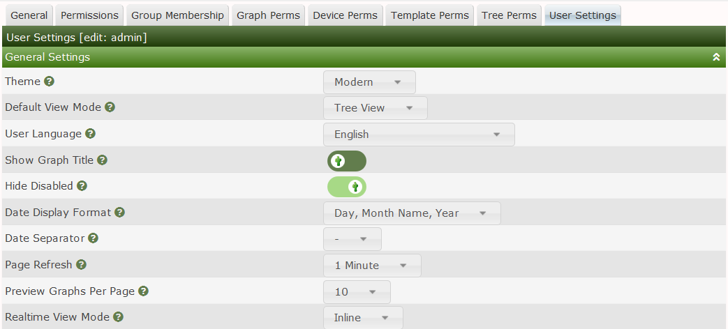 User Realm Management